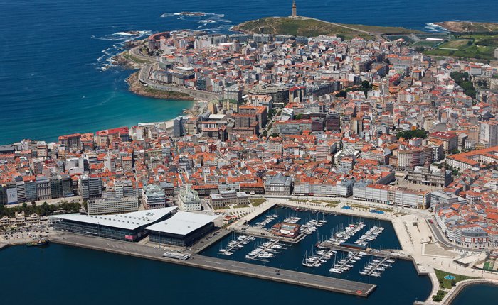 Los Cantones Village Comar, Vista Aerea A Coruña