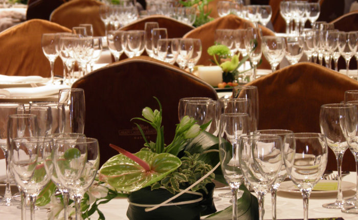 Bodas Gran Casino Aranjuez, Detalle Mesa